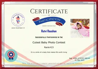 Certificate Preview