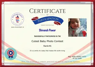 Certificate Preview
