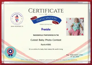 Certificate Preview