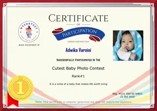 Certificate Preview