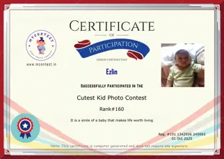 Certificate Preview