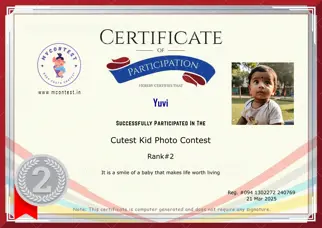 Certificate Preview
