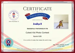 Certificate Preview