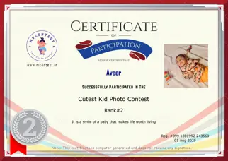 Certificate Preview