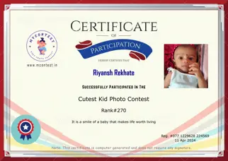 Certificate Preview