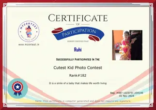 Certificate Preview