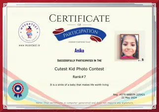 Certificate Preview