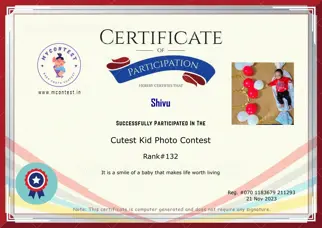 Certificate Preview