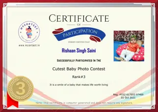 Certificate Preview