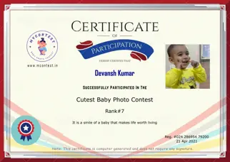 Certificate Preview
