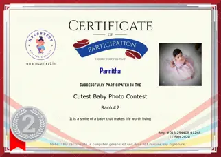 Certificate Preview