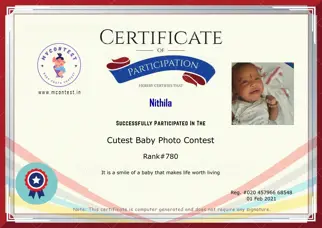 Certificate Preview