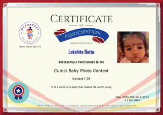 Certificate Preview