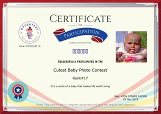 Certificate Preview