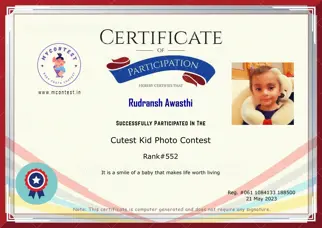 Certificate Preview