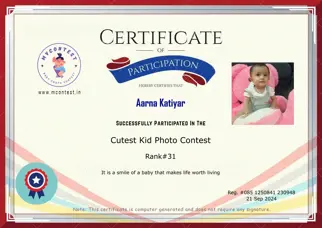 Certificate Preview