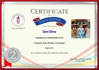 Certificate Preview