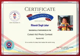 Certificate Preview