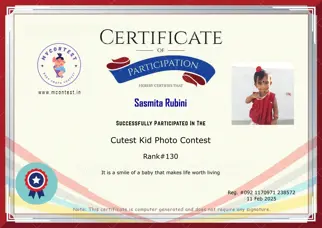 Certificate Preview