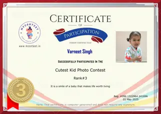 Certificate Preview