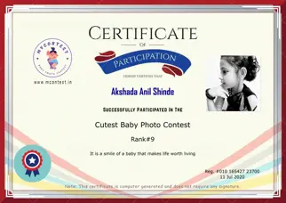 Certificate Preview