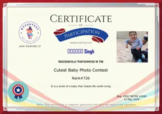 Certificate Preview