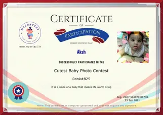 Certificate Preview