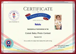 Certificate Preview