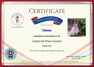 Certificate Preview