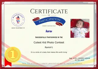 Certificate Preview