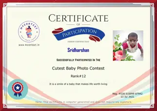 Certificate Preview