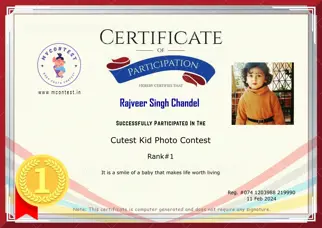 Certificate Preview