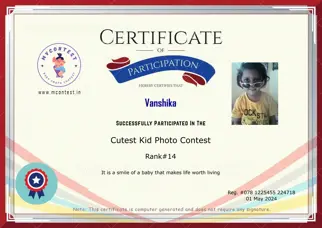 Certificate Preview