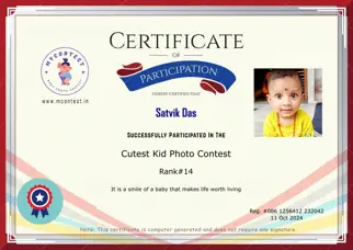Certificate Preview