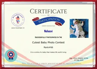 Certificate Preview