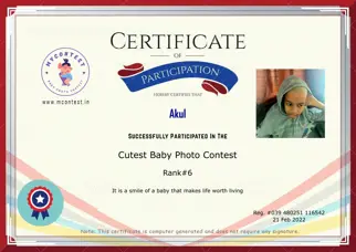 Certificate Preview
