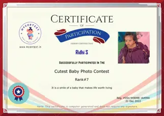 Certificate Preview