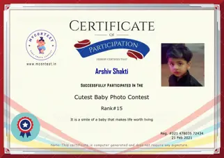 Certificate Preview