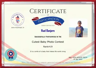 Certificate Preview