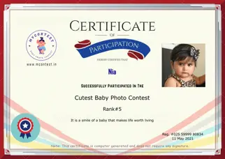 Certificate Preview