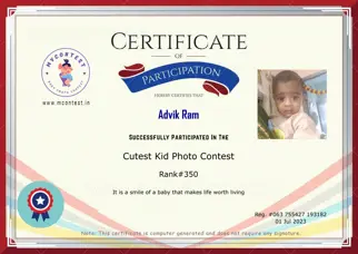 Certificate Preview
