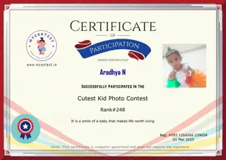 Certificate Preview