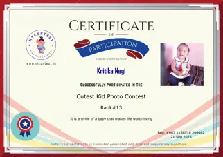 Certificate Preview