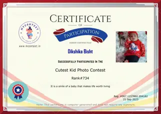 Certificate Preview