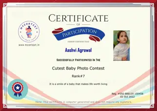 Certificate Preview