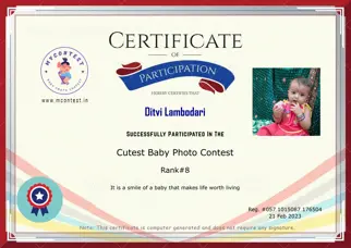 Certificate Preview