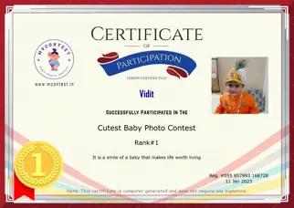 Certificate Preview