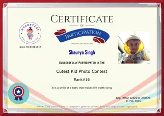 Certificate Preview