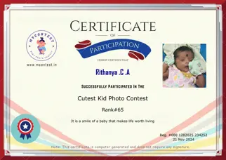 Certificate Preview