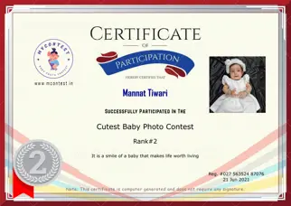Certificate Preview